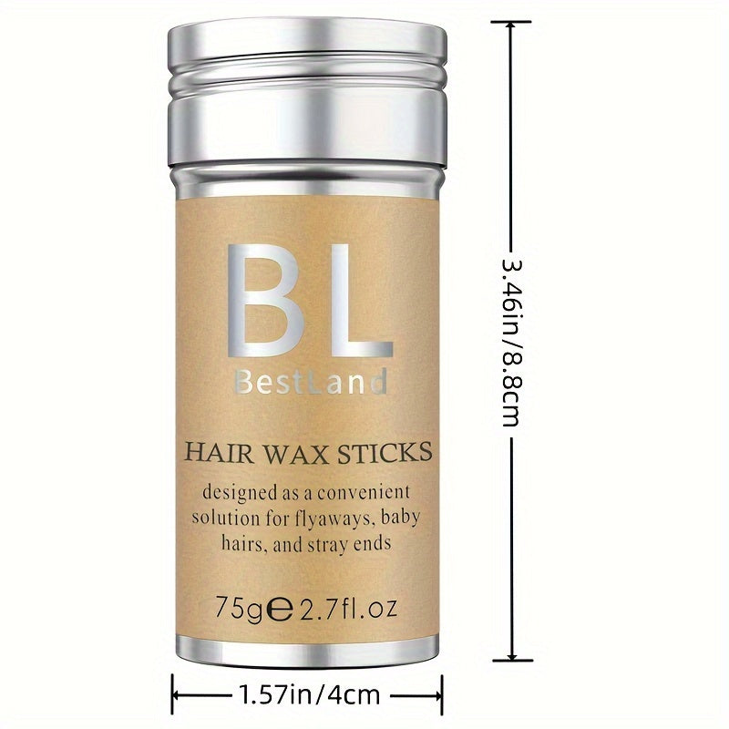 Hair Wax Stick, Flyaways Hair Styling Wax for Edge Control and Taming Youngsters' Hair
