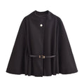 Spring Woolen Short Overcoat For Women
