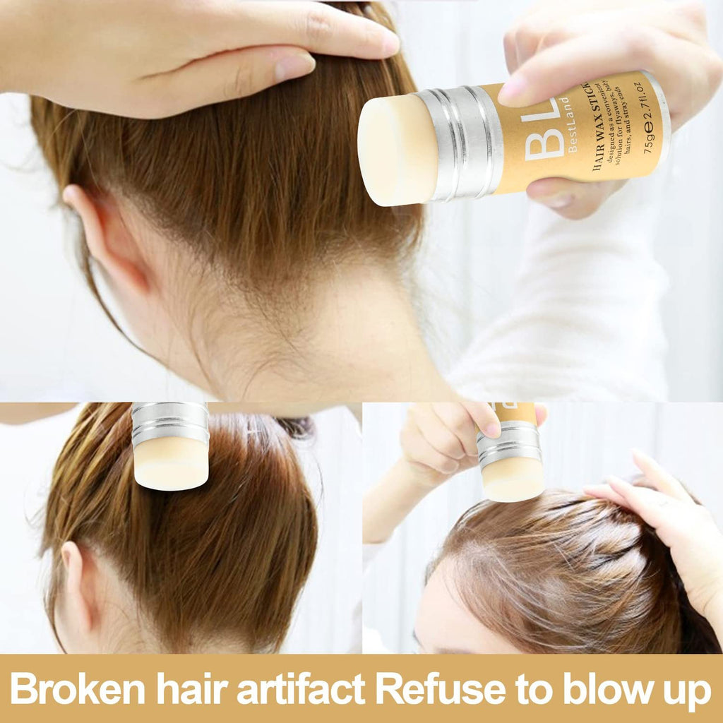 Hair Wax Stick, Flyaways Hair Styling Wax for Edge Control and Taming Youngsters' Hair
