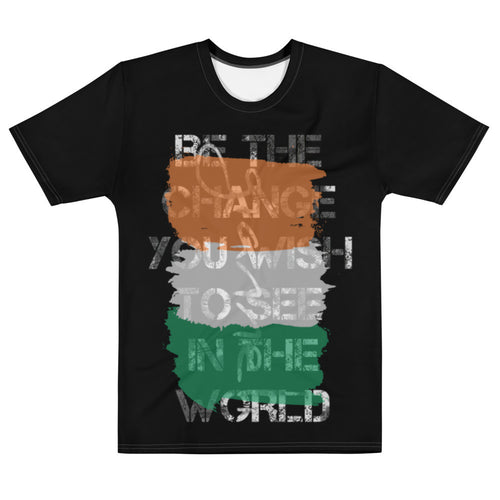 BE THE CHANGE Men's t-shirt by Gianneli
