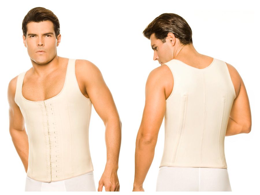 Mens Latex Men Girdle Body Shaper Ann Chery 2033