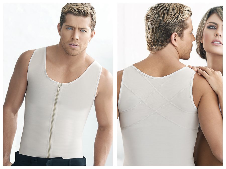 Mens Latex Men Girdle Body Shaper Ann Chery 2034